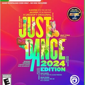 Just Dance 2024 Edition – Amazon Exclusive Bundle | Xbox Series X (Code in Box & Ubisoft Connect Code)