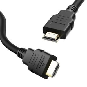 Kado HDMI Cable 5ft, HDMI 1.4 with Ethernet 1920×1080 FHD 144Hz 100Hz 75Hz 60Hz High Speed HDCP, Male-to-Male 1.5m Genuine Parts Made for Sceptre Monitor, TV, Gaming Console, PC, Laptop, Projector