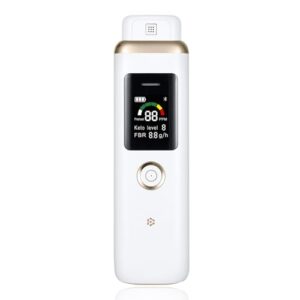 Ketone Breath Monitor Analyzer Professional Portable Ketone Breath Tester High-Accuracy Breath Ketosis Meter for Keto, Low Carb & Fitness – Accurately Monitor Ketonsis in Your Breath