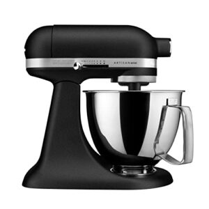 KitchenAid Artisan Mini 3.5 Quart Tilt-Head Stand Mixer – KSM3316X – Cast Iron Black