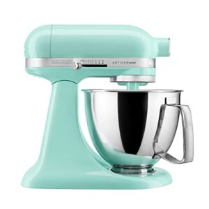 Kitchenaid Artisan Mini Plus 3.5-Qt. Tilt-Head Stand Mixer with Flex Edge Beater & Stand Mixer Glass Bowl, 3.5 Quart Tilt Head