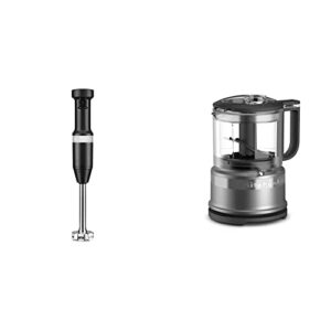 KitchenAid Variable Speed Hand Blender + Food Chopper