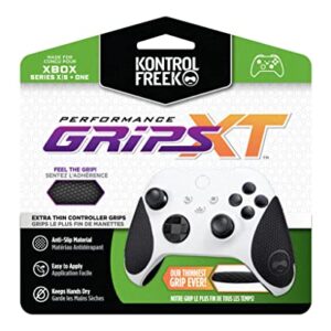 KontrolFreek Performance Extra-Thin (XT) Grips for Xbox One and Xbox Series X | Black (Extra-Thin (XT))