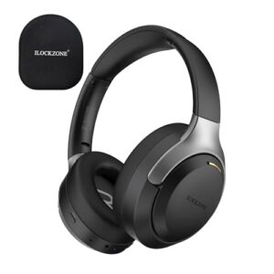 LC30Pro Hybrid Active Noise Cancelling Headphones, 100H Playtime Bluetooth Headphones, HiFi Audio Wireless Headphone with 3 EQ Modes, Low Latency & Foldable Design for Work/Travel/TV