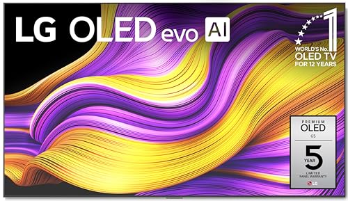LG 77-Inch OLED evo G5 Series Smart TV OLED77G5WUA, Alexa Built-in, 4K, AI Super Upscaling 4K, Class, AI, w/Dolby Atmos, Dolby Vision, HDR10, Filmmaker Mode, Wow Orchestra, 2025 - Image 2