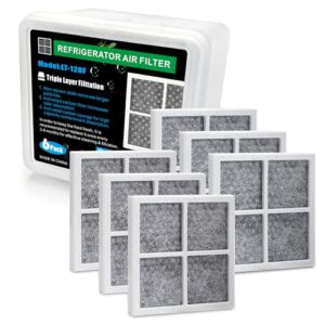 LT120F Refrigerator Air Filter Replacement for LG LT120F Kenmore Elite 46-9918, 469918, 9918, Compatible with ADQ73214402,ADQ73214403, ADQ73214404, ADQ73334008，LRFDS3016S， 6 Pack