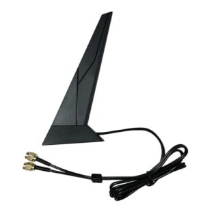 Laptops WiFi 7 Antenna 2T2R WIFI6 Dual Band 2.4GHz 5GHz 6GHz RP-SMA for MSI Z790 Z790-A X670 X670E B760 B760M Z690 X570 B550 B460I B550I Motherboard Wi-Fi 6E for PC Desktop Computer