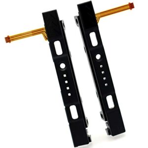 Left & Right Slide Rail w/Sensor Flex Cable Compatible with Nintendo Switch & Switch OLED Joycon Controller Slider Rail