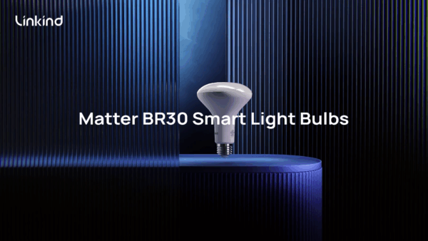 Linkind Matter Smart Light Bulb, BR30 Smart Bulbs, Recessed LED Color Changing Light Bulbs RGBTW, E26 Smart Flood Light Bulbs 650LM 60W Work with Alexa, Apple Home, Google Home, SmartThings, 4Pack - Image 8