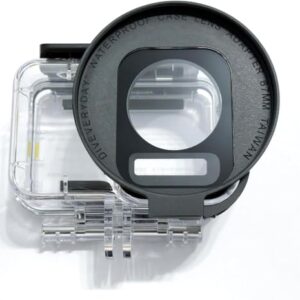 M67 Lens Adapter for DJI OSMO Action 5 Pro Compatible with Original Waterproof Case