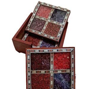 MOTA Stone Wooden Tea Coaster