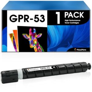 MasaiMara GPR-53 GPR53 GPR 53 Toner Cartridges for Canon imageRUNNER Advance iR-ADV C3020 C3320 C3320F C3320L C3325 C3330 C3520 C3520i C3525 C3525i C3530 C3530i Printer | 8524B003A | Black | 1-Pack