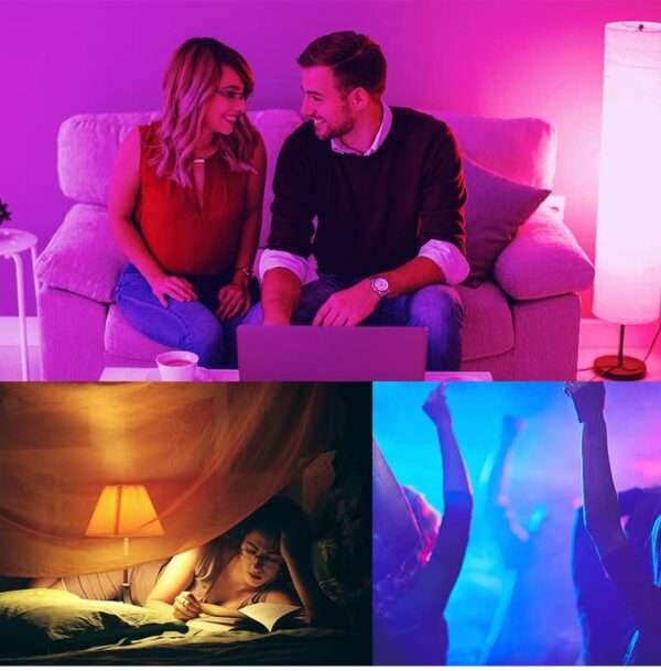 Matter GU5.3 RGBCW Smart Bulb Works with Homekit, Alexa, Google Home, Dimmable Voice Control, 5W (220V) - Image 6