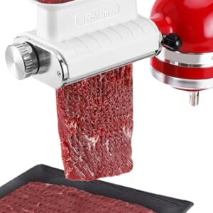 Meat Tenderizer Attachment for KitchenAid, Tenderizer Machine for Kitchen aid & Cuisinart SM50 Stand Mixers, Meat Tenderizer Tool, All Parts Dishwasher Safe