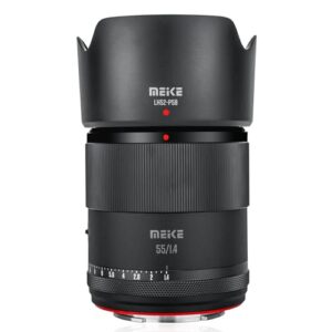 Meike 55mm F1.4 Standard Aperture APS-C Frame AF STM Lens Auto Focus Fixed Prime Portrait Lenses for Nikon Z Mount Mirrorless Cameras Z30 Z50 Z fc