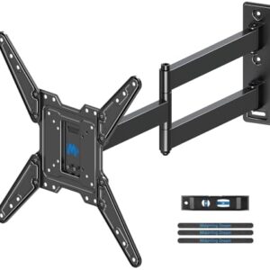 Mounting Dream Long Arm TV Wall Mount for Most 26-65 Inch TVs, 30 Inch Long Extension TV Mount Swivel and Tilt, Full Motion Wall Mount TV Bracket Fit Max VESA 400x400mm,Up to 99 lbs, MD2286-M