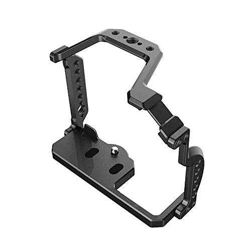 NICEYRIG Cage for Panasonic Lumix G95 G85, Form-Fitting Camera Cage with NATO Rail Cold Shoe - 407 - Image 5