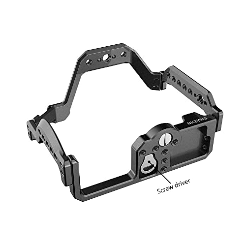 NICEYRIG Cage for Panasonic Lumix G95 G85, Form-Fitting Camera Cage with NATO Rail Cold Shoe - 407 - Image 8