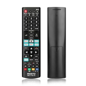 New Universal Remote Control for All LG TV Remote, Updated Replacement for LG Smart TV with 6 Shortcut Buttons, Compatible with All LCD, LED, OLED, UHD, HDTV, 3D, and 4K Smart TV Models