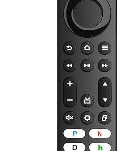 New Voice Replacement Remote Control for All Insignia Toshiba Pioneer Smart TVs, Compatible with Omni TV and 4 Series Smart TV