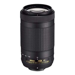 Nikon AF-P DX NIKKOR 70-300mm f/4.5-6.3G ED VR Lens for Nikon DSLR Cameras