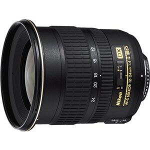 Nikon AF-S DX NIKKOR 12-24mm f/4G IF-ED Zoom Lens with Auto Focus for Nikon DSLR Cameras