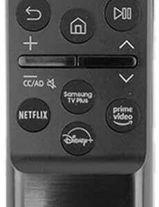 OEM Original BN59-01457A Remote Control fit for Samsung Smart Monitor M5 and Crystal UHD Smart TV with Netflix, Samsung TV, Prime Video, and Disney+ Shortcuts