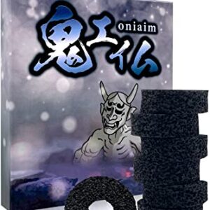 OniAim Precision Rings Gray Demon AIM Assist Motion Control Accessories for PS5, PS4, Xbox Series, PC Gamepads, Switch Pro Controller & Scuf Controller (Hard)