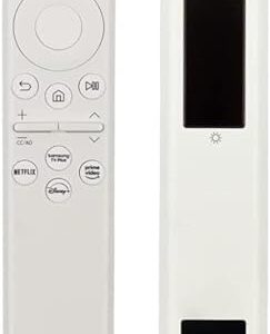 Original Samsung BN59-01391A with Voice Search, Apps and Solar Charging for Samsung TVs 2021 2022 2023 (White)
