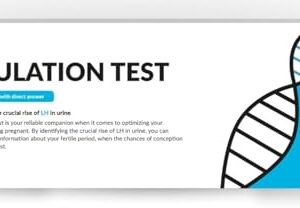Ovulation Test (5 Tests) by Identifying The Crucial Rise of LH in Urine, You can Obtain Essential Information About Your Fertile Period.