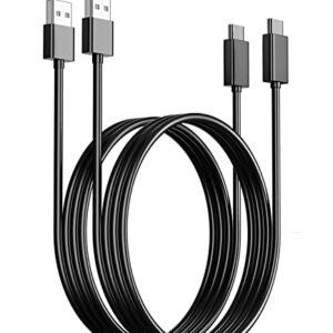 PANPEO USB C Charging Cable Compatible with PS5 Controller, 2 Pack 6.6Ft Fast Charging USB Type C Charger Cord Compatible with PlayStation 5 PS5 Dual Sense, Xbox Series X/Series S Controllers