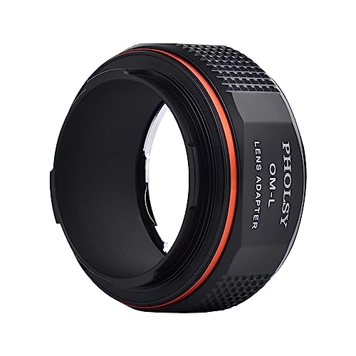 PHOLSY Lens Mount Adapter OM to L Compatible with Olympus Zuiko OM Lens to Leica L Mount Camera Body Compatible with Leica SL2, SL2-S, CL, TL2, Lumix S5, S1, BS1H, SIGMA fp, fp L - Image 7