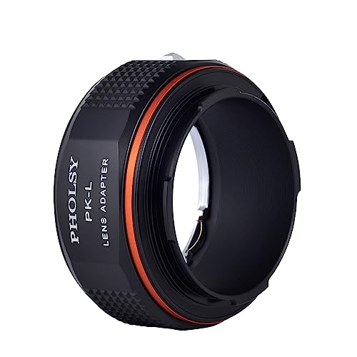 PHOLSY Lens Mount Adapter PK to L Compatible with Pentax K PK Mount Lens to Leica L Mount Camera Body Compatible with Leica SL2, SL2-S, CL, TL2, Lumix S5, S1, BS1H, Sigma fp, fp L - Image 7