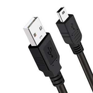 PS3 Charger Cable,10ft PS3 Controller Charging Cord,Mini USB Cable for Sony Playstation 3 Controller DualShock 3 PS Move Slim Wireless Game,TI84 Plus CE Charging Cables Mini-B Charger Data Wire
