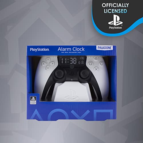 Paladone PlayStation White PS5 Controller Alarm Clock, Officially Licensed Merchandise - Image 5