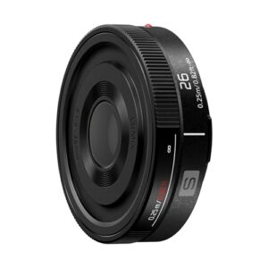 Panasonic LUMIX Full Frame Camera Lens, S 26mm F8 – S-R26