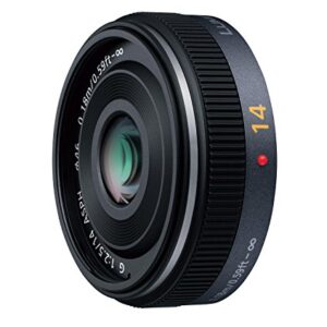 Panasonic LUMIX G 14mm/F2.5 ASPH. Pancake Lens | H-H014 – International Version (No Warranty)