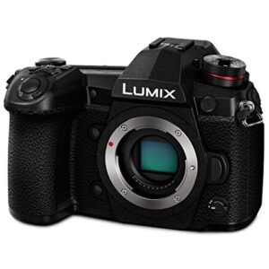 Panasonic LUMIX G9 4K Digital Camera, 20.3 Megapixel Mirrorless Camera Plus 80 Megapixel High-Resolution Mode, 5-Axis Dual I.S. 2.0, 3-Inch LCD, DC-G9 (Black)