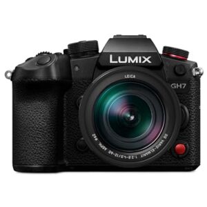 Panasonic LUMIX GH7 Mirrorless Micro Four Thirds Camera, 12-60mm F2.8-4.0 Lens, Enhanced Video Speed, Optimized Workflow from Shooting to Post-Production,Adobe Cloud Compatible,Real-Time LUT, DC-GH7LK