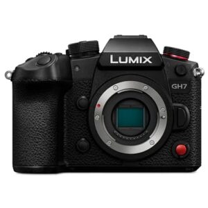 Panasonic LUMIX GH7 Mirrorless Micro Four Thirds Camera with Enhanced Video Speed and Quality, Optimized Workflows from Shooting to Post-Production, Adobe Cloud Compatible & Real-Time LUT, DC-GH7BODY