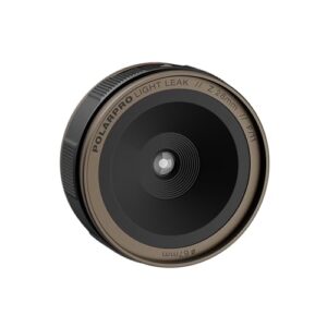 PolarPro LightLeak Lens 28mm – Dispo Film Look for Digital Cameras | Adjustable Light Leak Ring, Fixed F/11 Aperture – Vintage Disposable Looks w/Soft Focus, Grain & Lens Flares – for Nikon Z Mount
