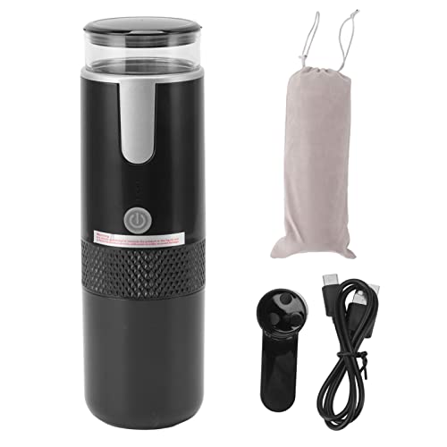 Portable Coffee Machine Compatible for Capsules and Ground Coffee, Rechargeable Handheld Manually Operated Mini Coffeemaker Machine for Car Travel Camping Hiking - Image 7