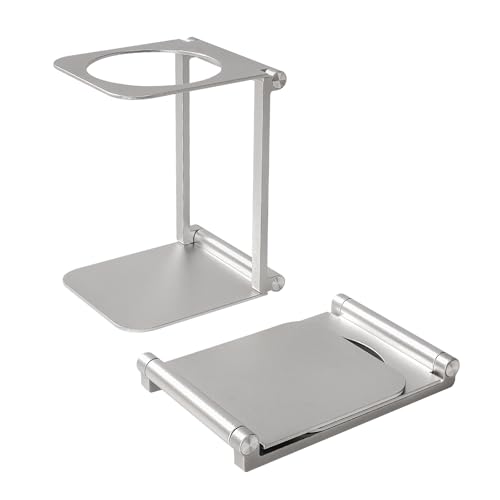 Pour over Dripper Stand,Portable &Foldable Espresso Machine Stand,Office coffee stand with base,Suitable for office,home,camping - Image 2