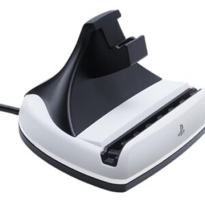 PowerA Charging Station for PlayStation Portal™ Remote Player with Lumectra™, RGB Lighting, USB Powered, Magnetic Charger, Charge and Display, Weighted Base, Officially Licensed