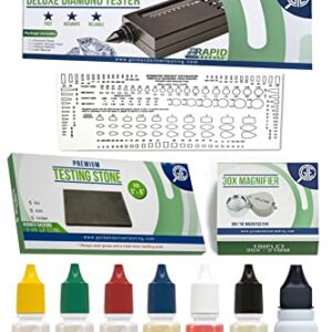 Purity Testing Kit for Diamonds Gemstones Moissanites Gold Silver and Platinum Jewelry Electronic Digital Diamond Tester Machine JSP GTE