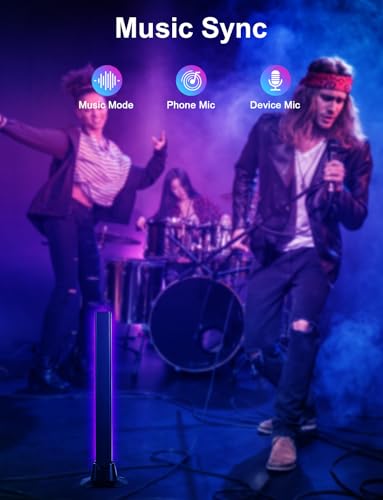 RGB Light Bar, Smart LED Light Bar Work with Alexa, Music Sync, APP & Remote Control, USB Powered TV Backlight, Color Changing Ambient Lighting for Room PC Monitor Gaming Desk (Adapter not Included) - Image 5