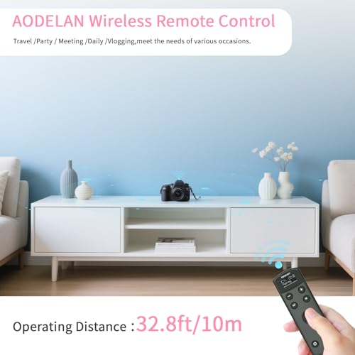 Rechargeable Camera Remote Control for Canon,Wireless Shutter Release Compatiable with EOS R,R5,R6,R50,R100,M6 Mark II,G5X Mark II,G7X Mark III,Rebel T7i,T8i,SL2,SL3,M50,M200;Replaces BR-E1 - Image 7