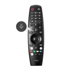 Replacement LG Magic Remote Control (AKB75855501) Universal LG TV Remote with Voice/Pointer for Smart TVs | Compatible with UHD OLED QNED NanoCell WebOS 2024-2017 Models AN-MR20GA/MR19BA/MR18BA/MR650A