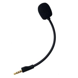 Replacement Microphone Compatible with Steelseries Arctis 1 Headphones for PS4 Pro PS5 Xbox One X Computer PC Gaming Headsets Detachable Game Mic Boom Noise Cancellation,3.5mm Black 6.2 inch