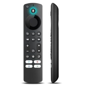 Replacement Voice Remote Control for Insignia, Toshiba, Pioneer, AMZ Smart TV, Compatible with TV Stick 4k, 4k Max, Cube